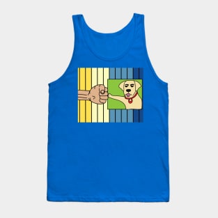 Best Retro Dog Owner Of All Time Tank Top